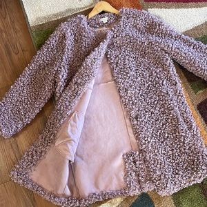 Sundance Faux wool coat-Dusty rose- very soft and cute NEW WITHOUT TAG